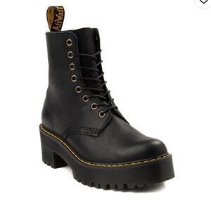 Dr. Martens Shriver Hi 8-Eye Platform Boot - Black